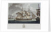 French gun vessels captured on 31 January 1804 by HMS 'Tribune' and 'Hydra' by Joseph Constantine Stadler