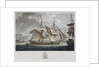 French gun vessels captured on 31 January 1804 by HMS 'Tribune' and 'Hydra' by Joseph Constantine Stadler