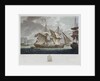French gun vessels captured on 31 January 1804 by HMS 'Tribune' and 'Hydra' by Joseph Constantine Stadler