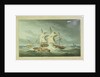 Destruction of the 'La Mouch' by HMS 'Hermes', 14 September 1811 by Philip Brown