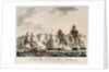 The action of Dieppe, March 1812 by E. Vidal