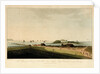 No.1 'The fleet under convoy of HMS 'Chiffone', under Captain Wainright, leaving Bombay on 14 September 1809 from the Apollo Gate' by R. Temple