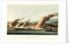 No. 10 'A view of Linga or Lung, from the sea, during the destruction of dhows on 16 November 1809' by R. Temple