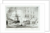 'Asia' and other vessels at the Battle of Navarino, 20 October 1827 by George Philip Reineagle