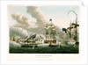 'Queen Charlotte' moored off the Mole End by William Innes Pocock