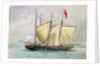 'Captain H Wolman with HM 80th Foot capturing the Notorious Pirate Schooner Hanna Mercury Isld Oct 26th 1843'. by unknown