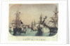 Bombardment of Bomarsund by the Anglo-French fleet, August 1854 by unknown