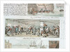 Middle-deck of the man-of-war 'Hector' by Thomas Rowlandson