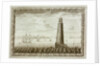 Eddystone Lighthouse with shipping beyond by C. Lempriere