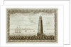 Eddystone Lighthouse with shipping beyond by C. Lempriere