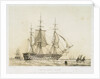 HMS 'Asia' (1824) by John Ward