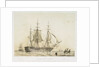 HMS 'Asia' (1824) by John Ward