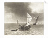 Sailing vessels at the mouth of the river Humber by Joseph Mallord William Turner
