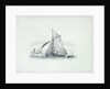 Revenue cutter protecting the Brighton Fishery by Richard Henry Nibbs
