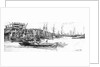 Thames warehouses by James Abbott McNeill Whistler