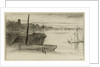 Chelsea Bridge and Church by James Abbott McNeill Whistler