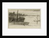 Chelsea Bridge and Church by James Abbott McNeill Whistler