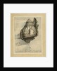 The port-quarter gallery of a small Dutch ship by Simon de Vlieger