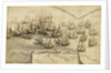 Holme's attack on the Smyrna Fleet, 12 March 1672 by Netherlandish School