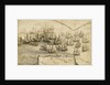 Holme's attack on the Smyrna Fleet, 12 March 1672 by Netherlandish School