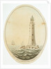 East view of the Eddystone Lighthouse by P. Sambell