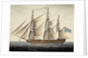 French ship 'Sans Pareil' 3rd rate, 80 guns, captured at First of June by Dominic Serres