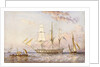 HMS 'Rattlesnake', 1853 by Oswald Walter Brierly