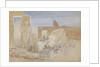 The Ramosseum, Thebes, Egypt by Oswald Walter Brierly