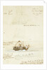 Four sketches of HM Survey ship 'Merlin', 9 May 1856 by Oswald Walter Brierly