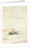 Four sketches of HM Survey ship 'Merlin', 9 May 1856 by Oswald Walter Brierly