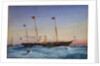 The yacht 'Victoria & Albert' by William Frederick Mitchell