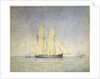 Pinnace for chasing slaves by E. F. Inglefield