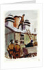 German chimney sweep at Marlag 'O' prisoner-of-war camp by John Worsley