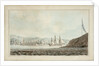 Two frigates in Plymouth harbour opposite Mount Edgcumbe by John Webber