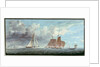 A cutter and a lugger in a fresh breeze by Charles Gore