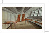 Interior of a ship's cabin, circa 1819 by English School
