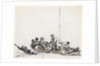 Sailors in a boat rescuing survivors by John Thomas Serres