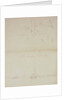 The Battle of Trafalgar, 21 October 1805; sketch and plan for a painting of the dismasted 'Victory',  for Lord Barham by Nicholas Pocock
