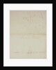 The Battle of Trafalgar, 21 October 1805; sketch and plan for a painting of the dismasted 'Victory',  for Lord Barham by Nicholas Pocock