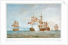 The capture of the 'Guillaume Tell', 31 March 1800 by Nicholas Pocock