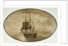 'Britannia' getting underway by Nicholas Pocock