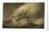 Attempt to Veer' in a stormy sea, illustration to Falconer's 'The Shipwreck by Nicholas Pocock
