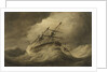 Attempt to Veer' in a stormy sea, illustration to Falconer's 'The Shipwreck by Nicholas Pocock
