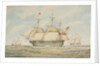 HMS 'Hibernia' by Humphrey J. Julian
