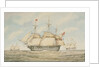HMS 'Hibernia' by Humphrey J. Julian