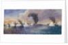 Bombardment of Bomarsund, August 1854 by Edward Hodges Cree