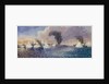 Bombardment of Bomarsund, August 1854 by Edward Hodges Cree