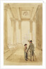 Jack and his father under the Colonnade by Clarkson Stanfield