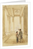 Jack and his father under the Colonnade by Clarkson Stanfield