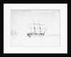 HMS 'Albion' in a gale by John 'Vallack' Tom